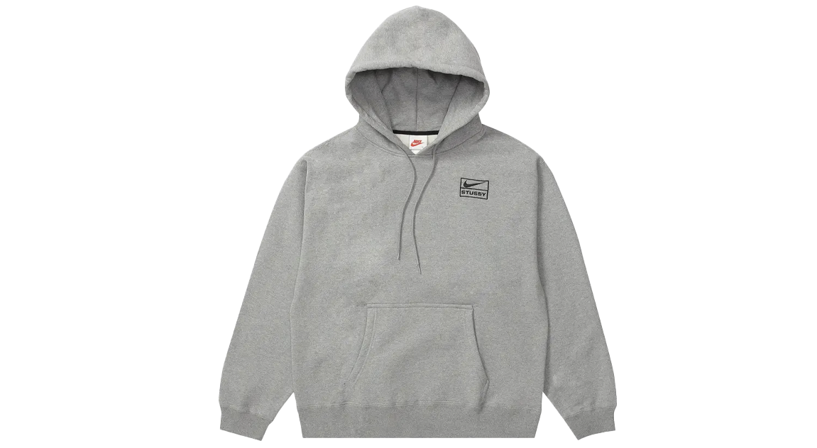 Nike x Stussy NRG Hoodie 'Dark Grey Heather'